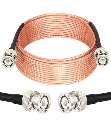Amazon.com: Shure UA802 2-Feet UHF Coaxial Antenna Cable, BNC-BNC